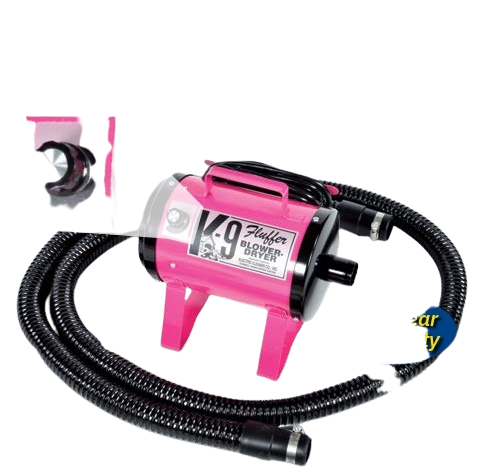 K9 II Drye product brochure showing pink colored machine